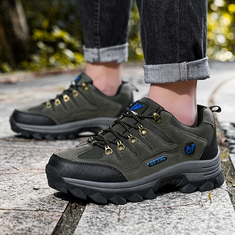 

Уличная походная обувь, мужские повседневные кроссовки, женская спортивная обувь на шнуровке, удобные дышащие мужские кроссовки с низким берцем, нескользящие