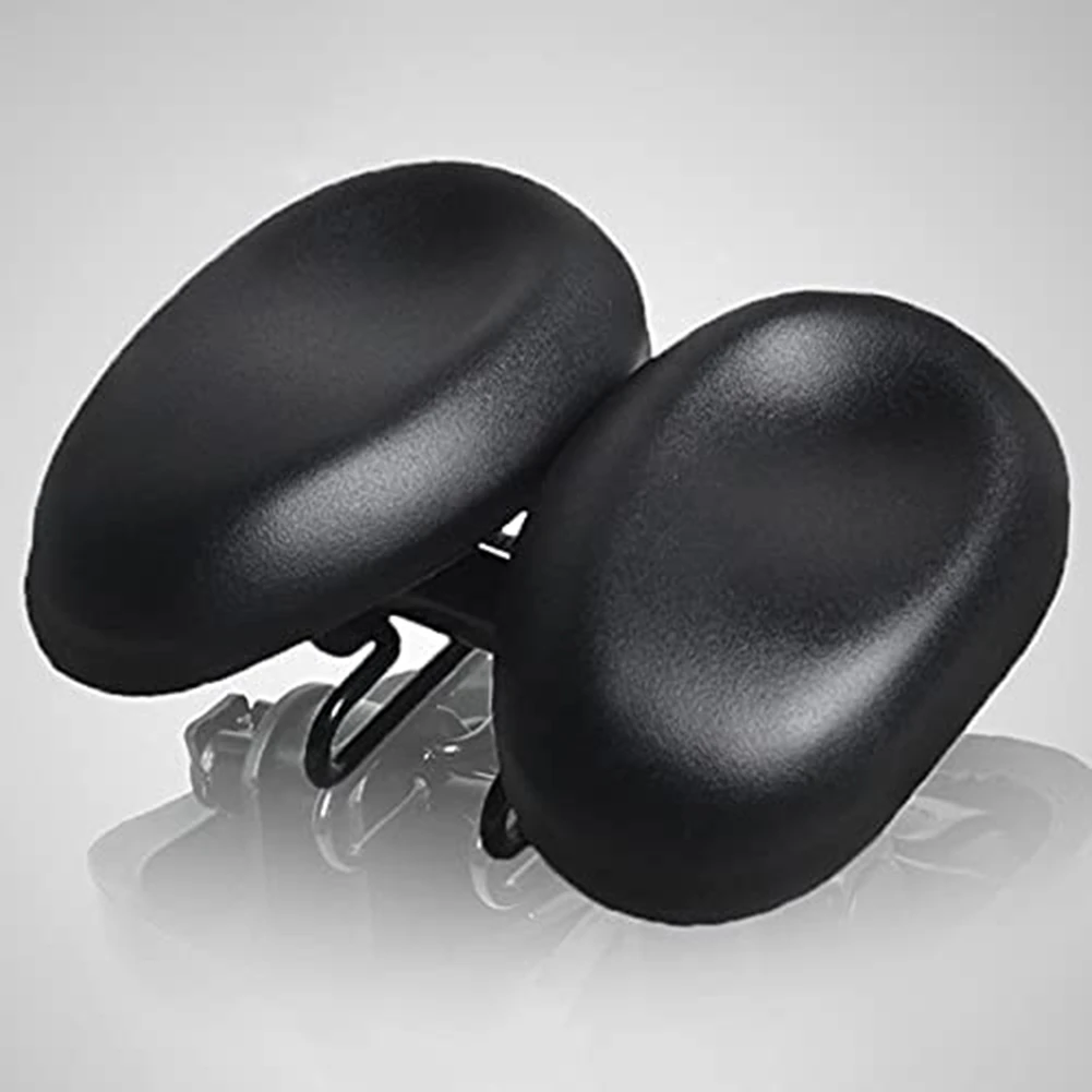 New Noseless Bicycle Seat Comfortable Bicycle Seat for Men Women Ergonomic Soft Double Pad Saddle Cushion