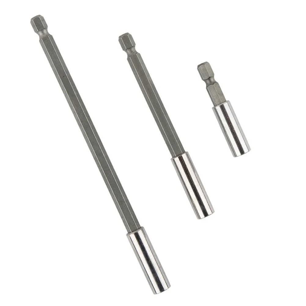 

Extension Bit Holder Quick Release Replacement Screwdriver 50/100/150mm Accessories Carbon Steel Spare Parts Without Burr
