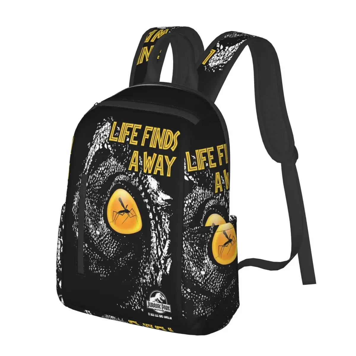 

Jurassic Park Student Backpack School Bag Hiking Travel Daypack for Boys Girls Fashion Bookbag Shoulder Bags