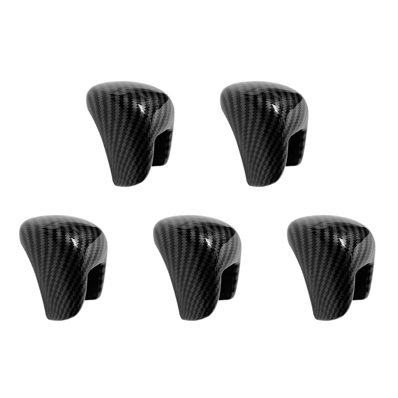 

5X Carbon Fiber ABS Gear Shift Knob Cover Trim Fit For Honda Civic 11Th 2022 -2023 For Accord 2018-2022-L94A