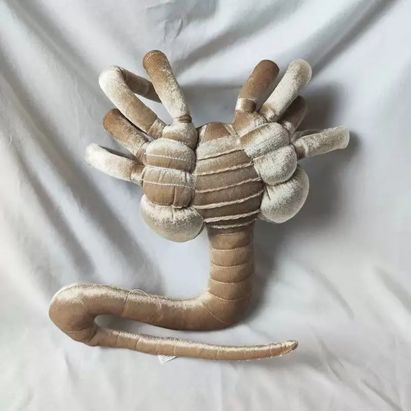 2024 Alien Romulus Plüsch Puppe Facehugger Peripherie geräte Horror kreative Long Tail Spielzeug Serie Sofa Schlafzimmer Ornament Geburtstags geschenk