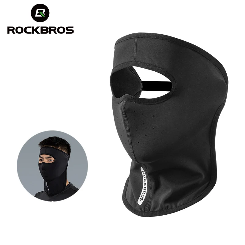 

ROCKBROS Summer Cycling Mask Ice Silk Anti-UV Sun Protection Bicycle Face Mask Scarf Breathable Motorcycle Bike Mask Headgear