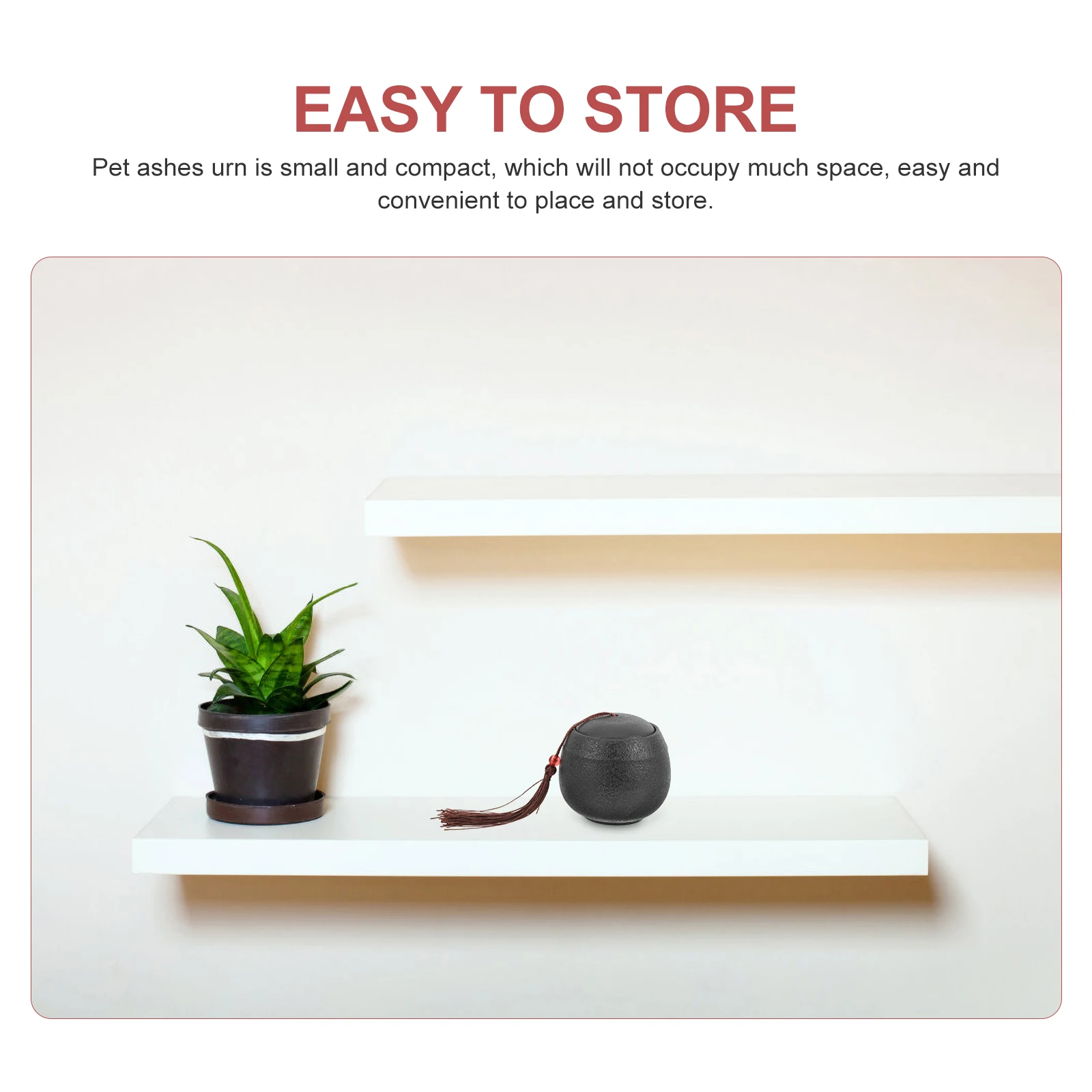 Урна для кремации домашних животных, керамическая маленькая урна для пепла домашних животных