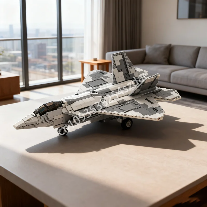 

1489 шт. MOC F RAPTOR 1 минифигура весы Lockheed Creator модель строительные блоки сборка Рождественский подарок DIY игрушка творческая идея дети