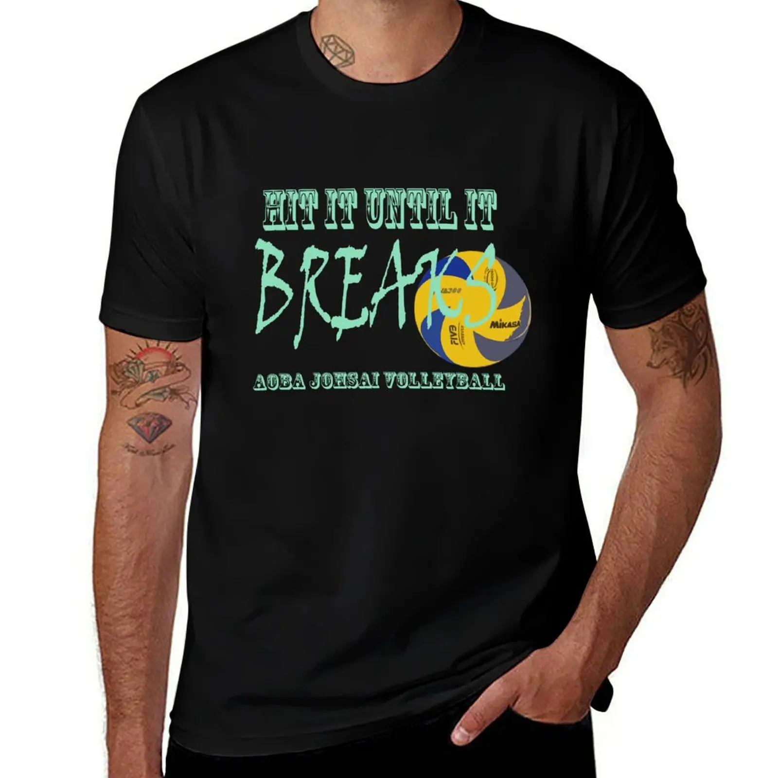 Hit it until it breaks T-Shirt Quick Dry Light Sports T-Shirt