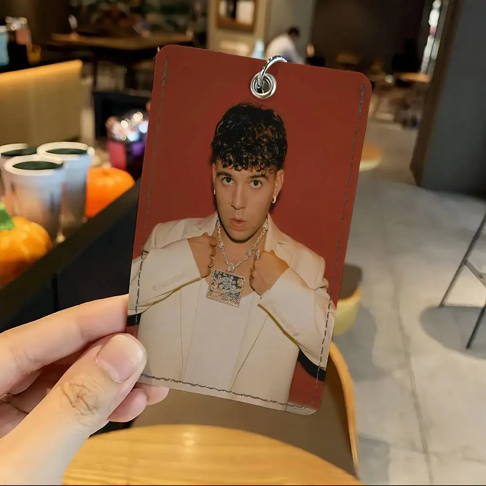 حامل بطاقة Singer Quevedo مع سلسلة مفاتيح للحماية التنفيذية لحقيبة حافلة مترو الأنفاق الائتمانية #6