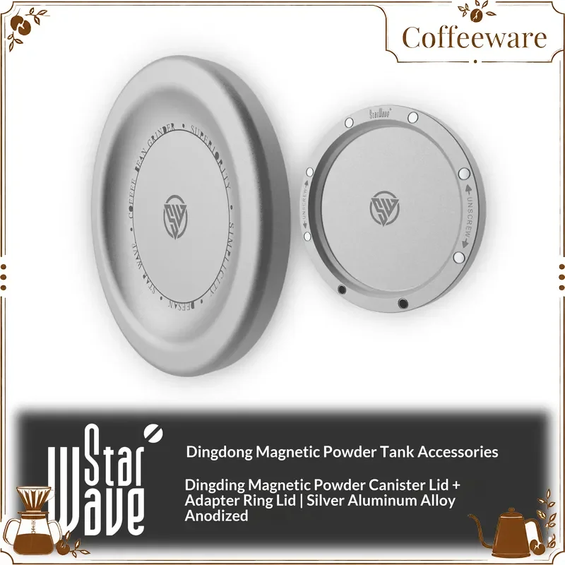 StarWave 2Nd Gen Adjusting Ring Assembly External Scale For C40 C60 Coffee Grinder Red Axis Commander Folding Rocker Exclusive
