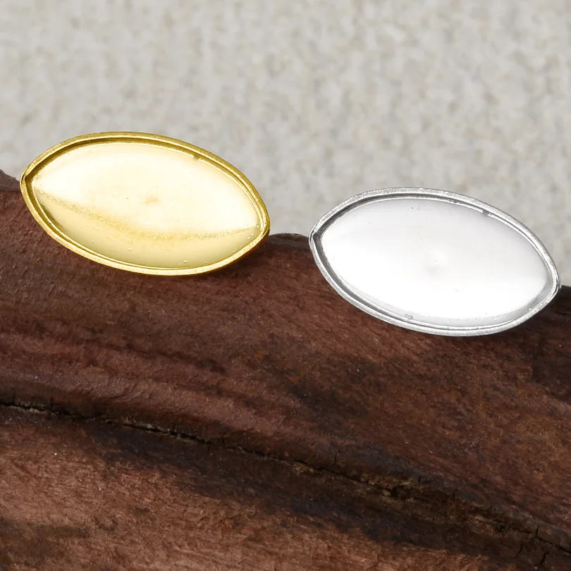 男性と女性のためのシンプルな楕円形のイヤリング,ステンレス鋼,金属,ファッショナブル,ハイエンド,誕生日パーティーのアクセサリー,ギフト,4,6個