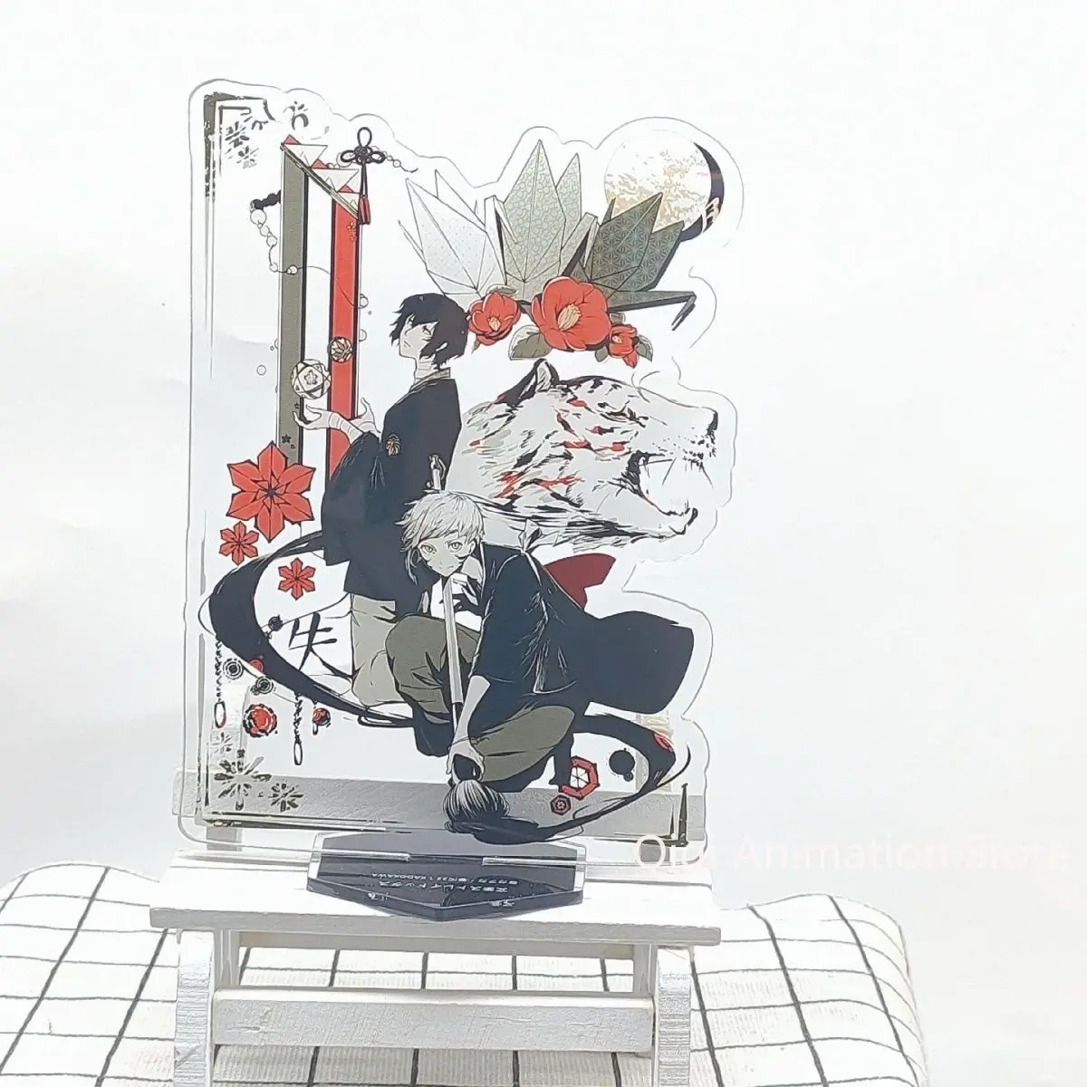 

Collection Acrylic Stand Dazai Osamu Cartoon Anime Nakahara Chuuya Desktop Ornaments Decorate Model Birthday Gifts