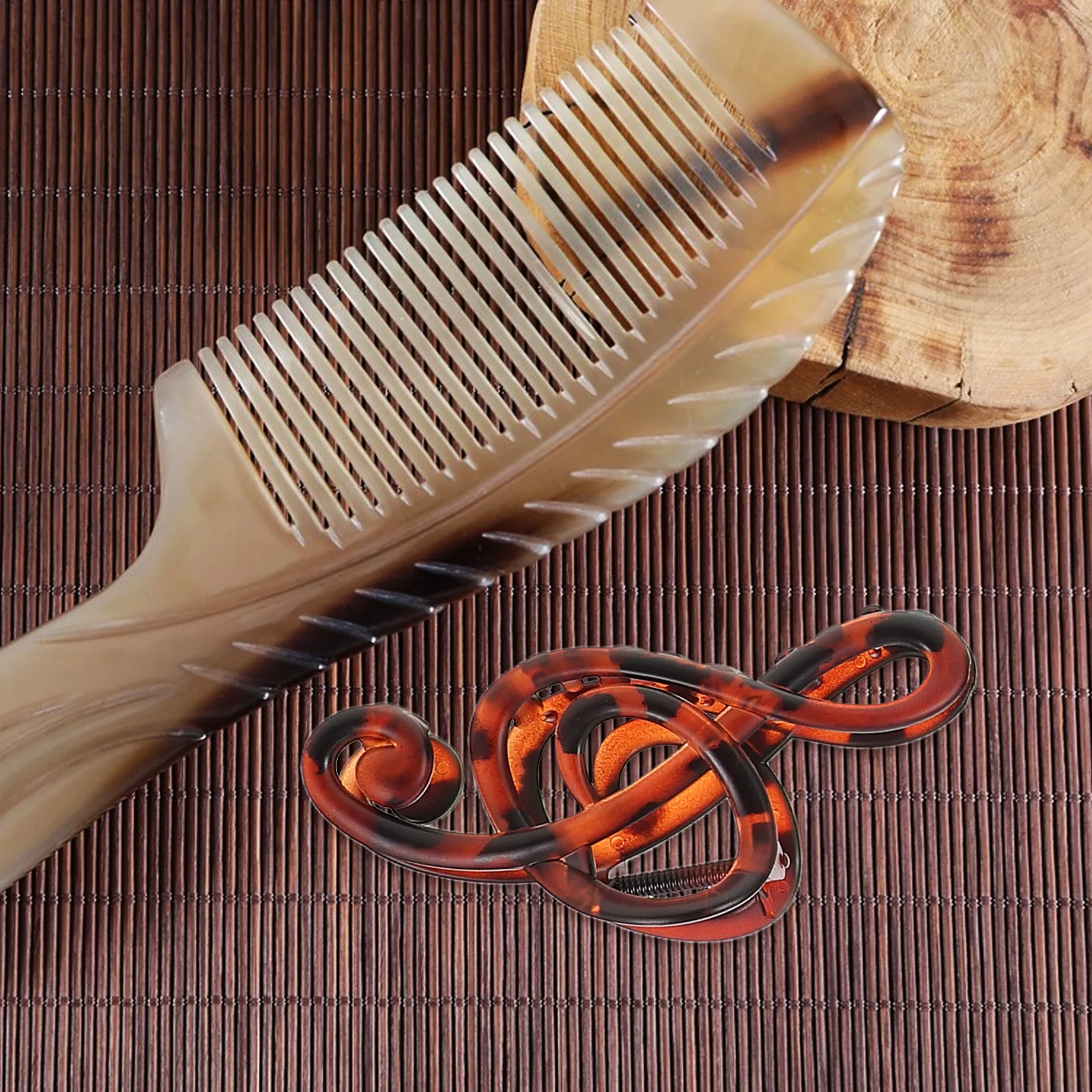 

3Pcs Elegant Matte Acrylic Hair Claw Clip Non-Slip Secure Grip for Women's Ponytail Bun Hairstyles Lightweight Styling Jaw