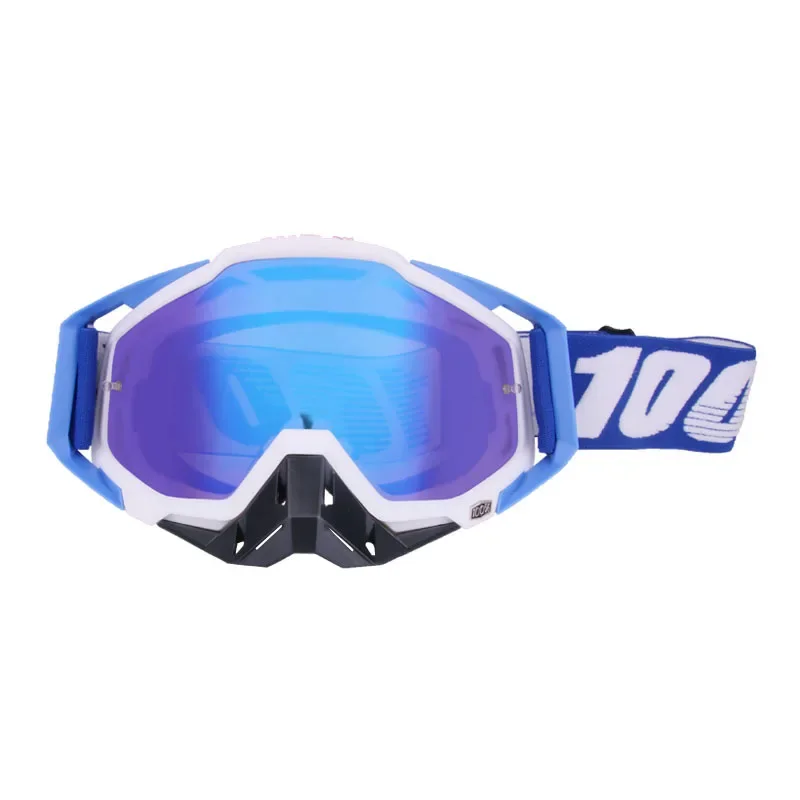 Lunettes de protection contre le vent tout-terrain pour moto de montagne, lunettes d'équitation, casque Harley, vente en gros, 100%