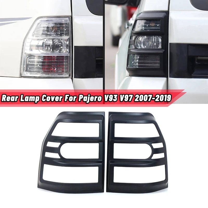 

Car Taillight Tail Light Trim Frame Rear Lamp Cover For Mitsubishi Pajero V93/V97 2007-2019