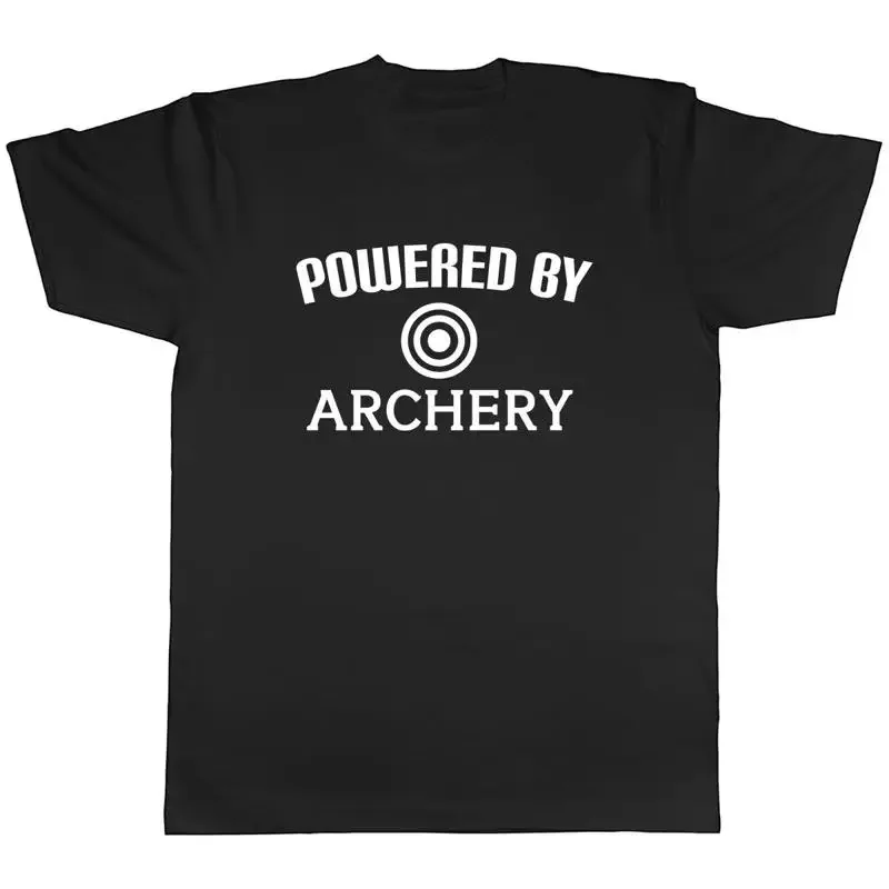 Powered by Archery Mens Unisex T-Shirt Tee