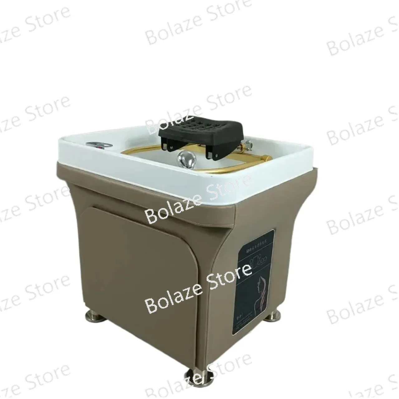 Mobile shampoo basin Beauty hairdressing ear wash water circulation head treatment fumigation spa machine