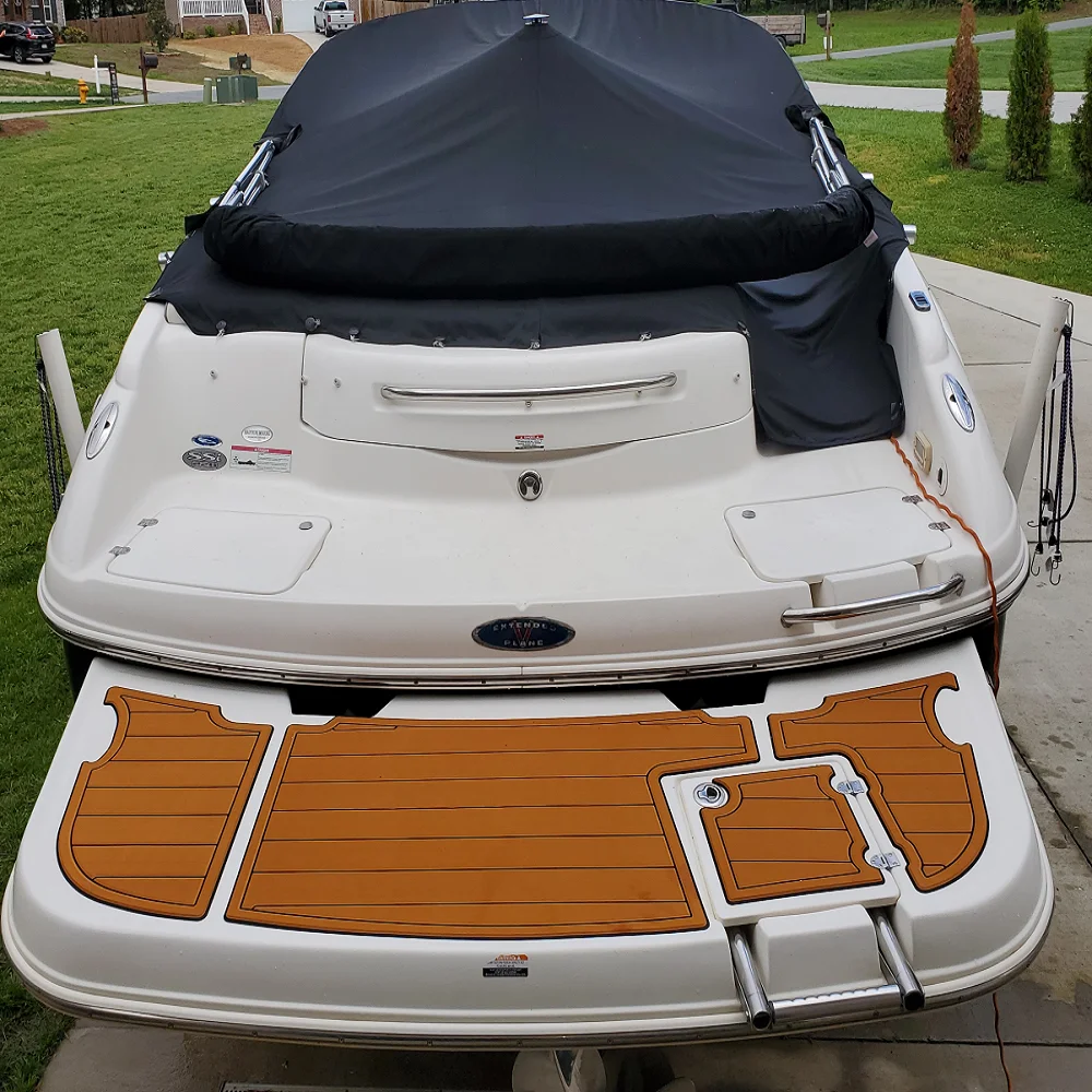 Swim Platform Boat EVA Foam Teak Deck Floor Pad Mat For Boat 2006-2008 Chaparral 220 SSI