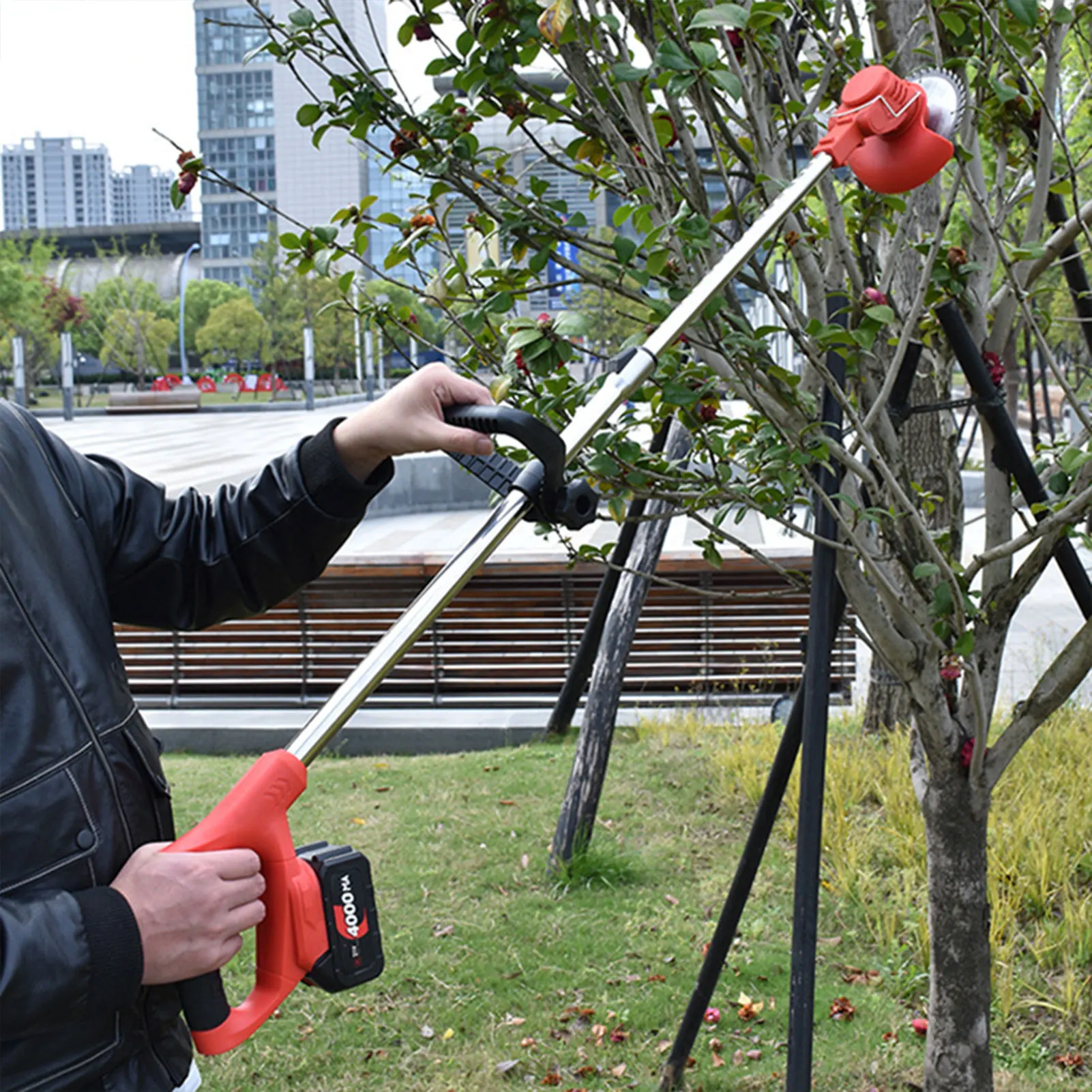 

Lawn Electric Mower Head Blade Precise Cutting Durable Mower Blade for Outdoor Garden Lawn