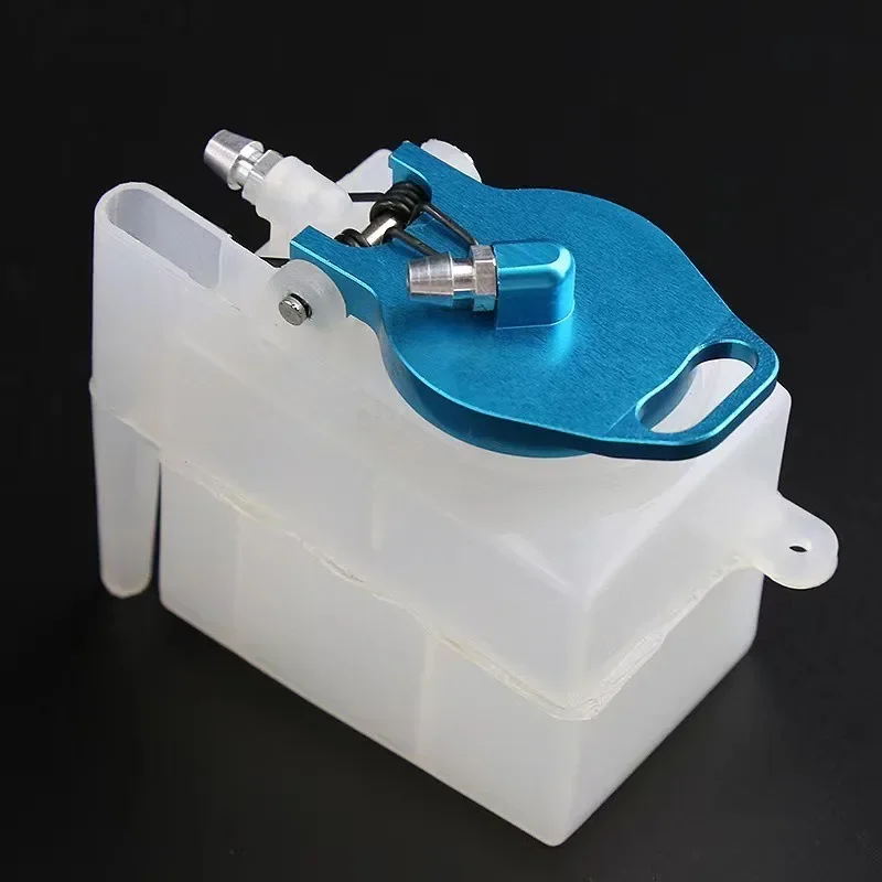 RC Cars Metal Fuel Tank HSP Upgrade Parts For 1/10 Remote Control Model 02004 122059 Nitro On-Road Buggy Truck