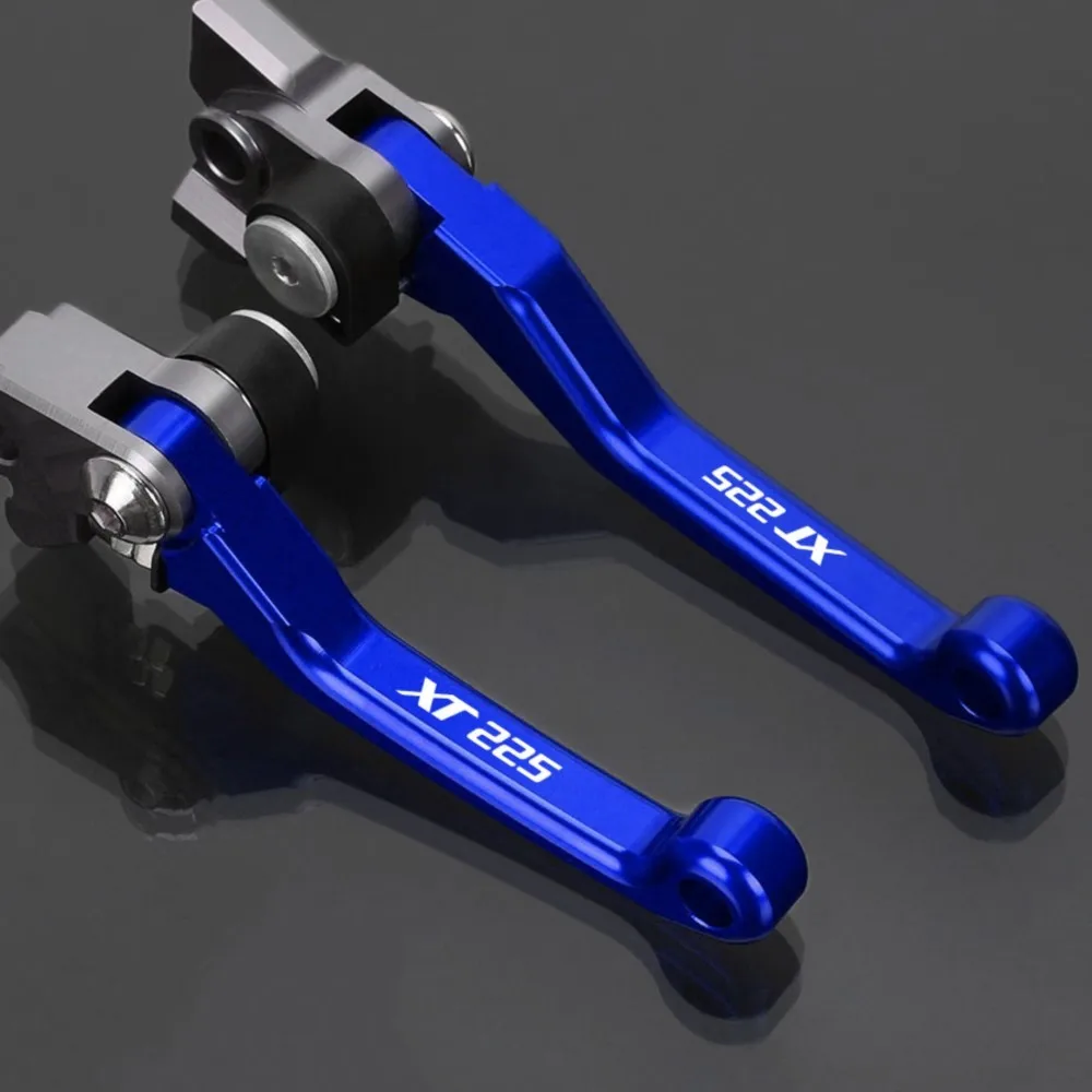 Para Yamaha XT225 XT 225 1987-2010 palancas de freno de embrague pivotante para motocicleta palanca de moto de cross xt 225 2000 2001 2002 2003 2004 2005 2006