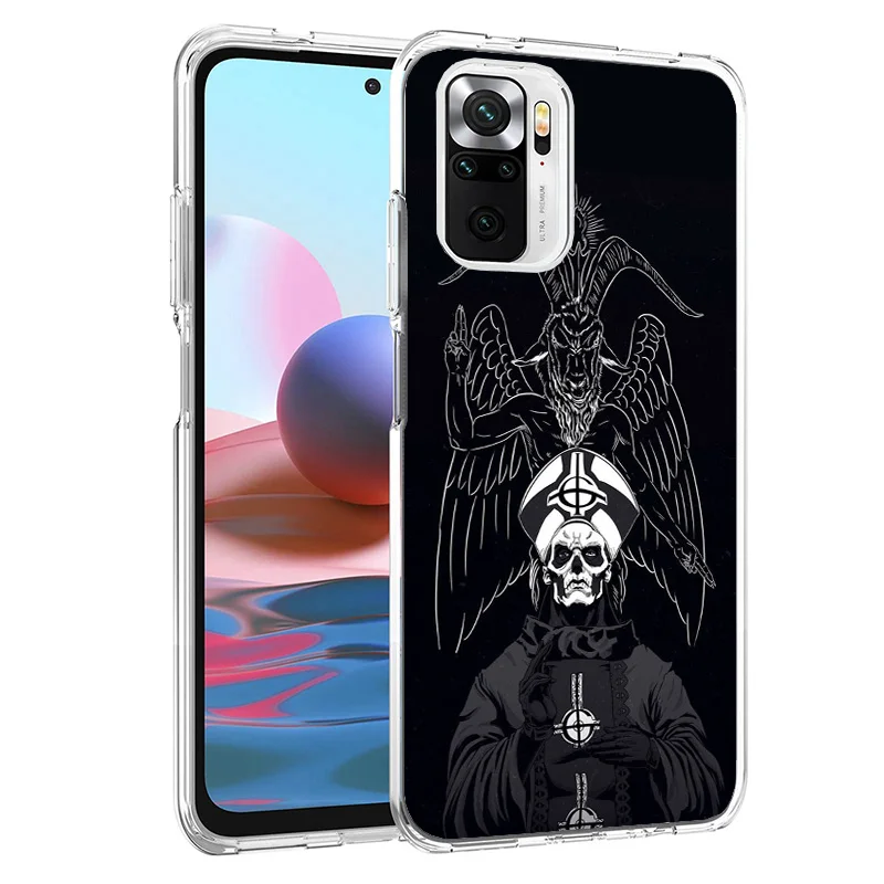 Ghost Papa Emeritus Phone Case For Xiaomi Redmi 12 12C 10 10C 10A 9 9A 9C 9T 8 8A 7 7A 6 Pro 6A K70 K60 K40 K20 S2 Print Cover