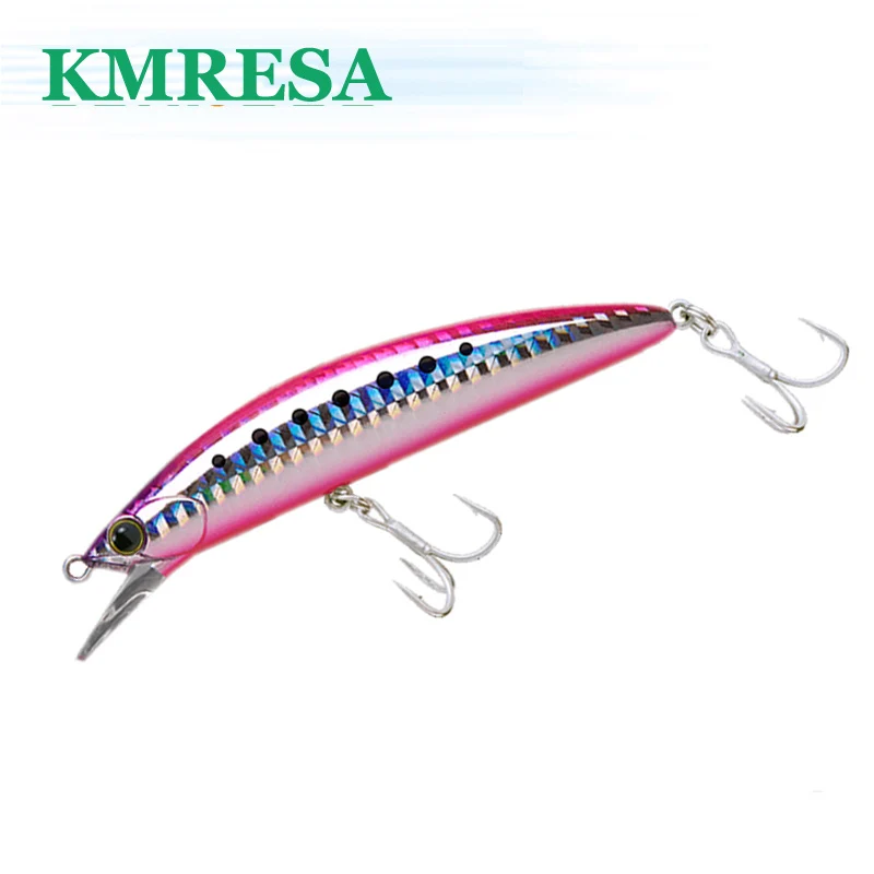 Heavy surfer minnow 90MM 28G Sinking Minnow Fishing Lure Artificial Bait Saltwater Hard Bait Pike Bass Fishing tackle 2021