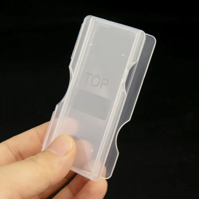10 PCS Pathological Slides Storage Holder Box Slides Holder Case Plastic Microscope Slides Box