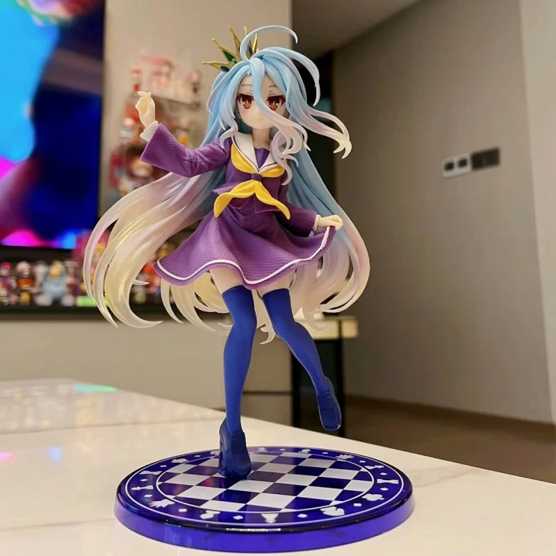 

Original No Game No Life Action Figure Coreful Figure Ngnl Shiro Uniform Pvc Action Figurines Collection Statue Model Doll Toys