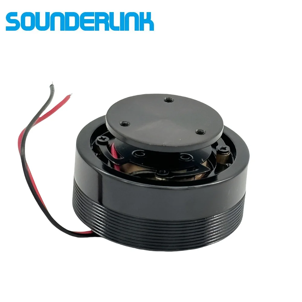 Altoparlante a vibrazione 50MM 25W 4/8 Ohm Sistema di altoparlanti in alluminio con risonanza dei bassi fai-da-te per trasduttore audio ad alta potenza da tavolo