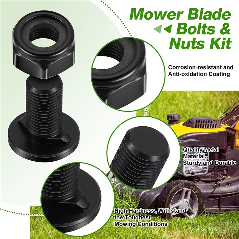AT19-Lawn Mower Blade Part Kit For Dual Blades For EGO Power+LM2130SP,LM2150SP,LM2160SP 21 Inch Lawn Mower Repair Accessories