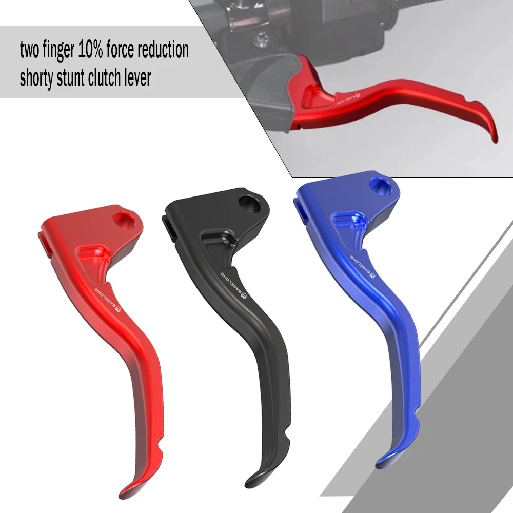 

FOR HODNA CBR 600 F2,F3,F4,F4i CBR 600F 1987-2006 2005 2004 Motorcycle two finger 10% force reduction shorty stunt clutch lever