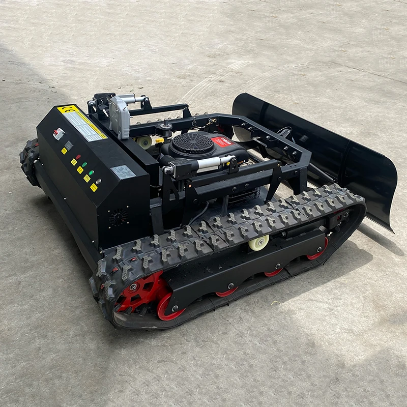 Track Lawn Mower Compact Electric All Terrain Self-Propelled Crawler Mower For Small And Medium Gardens