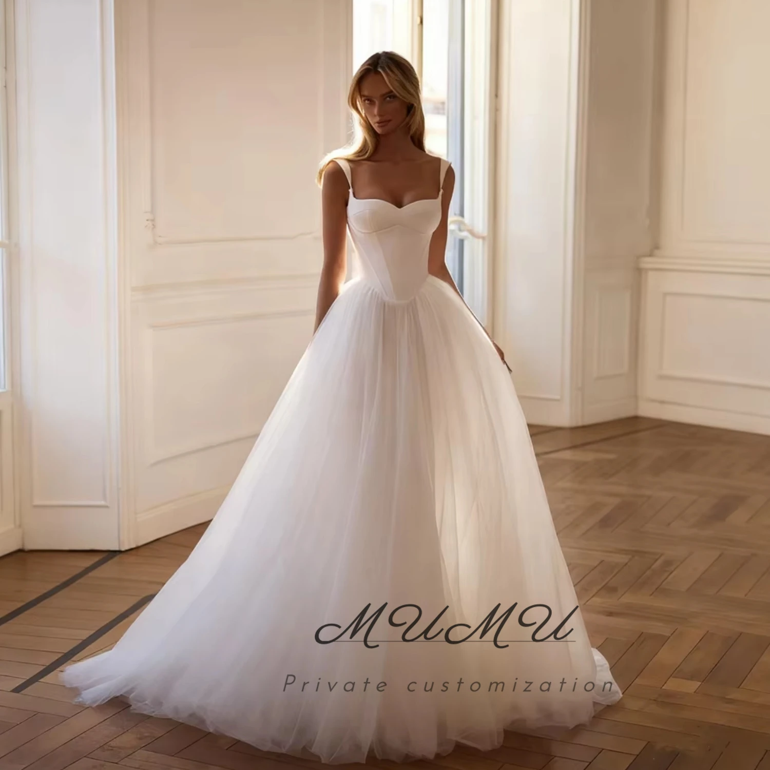 

MuMu Customized Платье Вечернее Prom Dress Elegant Women's Dresses for Wedding Party فساتين سهرة Evening dresses White Dresses