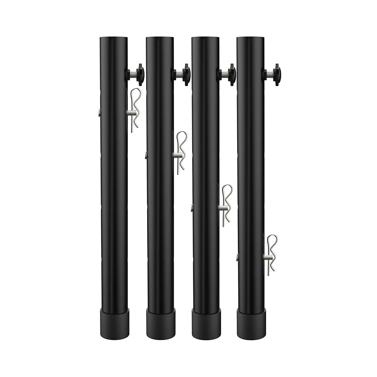 

Table Leg Extenders for Folding Tables Straight/Bent Leg, Folding Table Leg Extensions, Heights Adjustable Risers - 4PCS