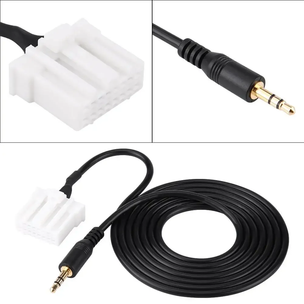 3.5mm Aux Cable Adapter for Car CD Interface - Compatible with Models 2, 3, 5, 6 (2006-2013) Data Connection Line