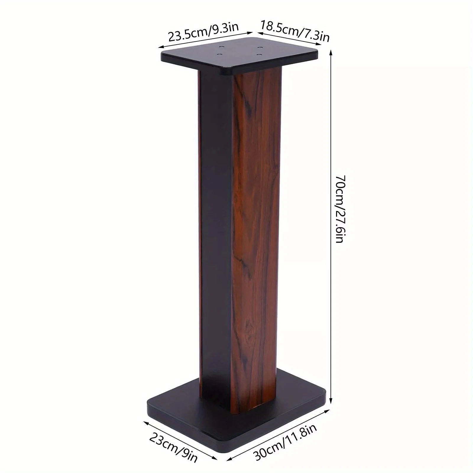 多用途の本棚スピーカースタンド - ホームシアター、ビストロ、図書館に最適 |   音響強化