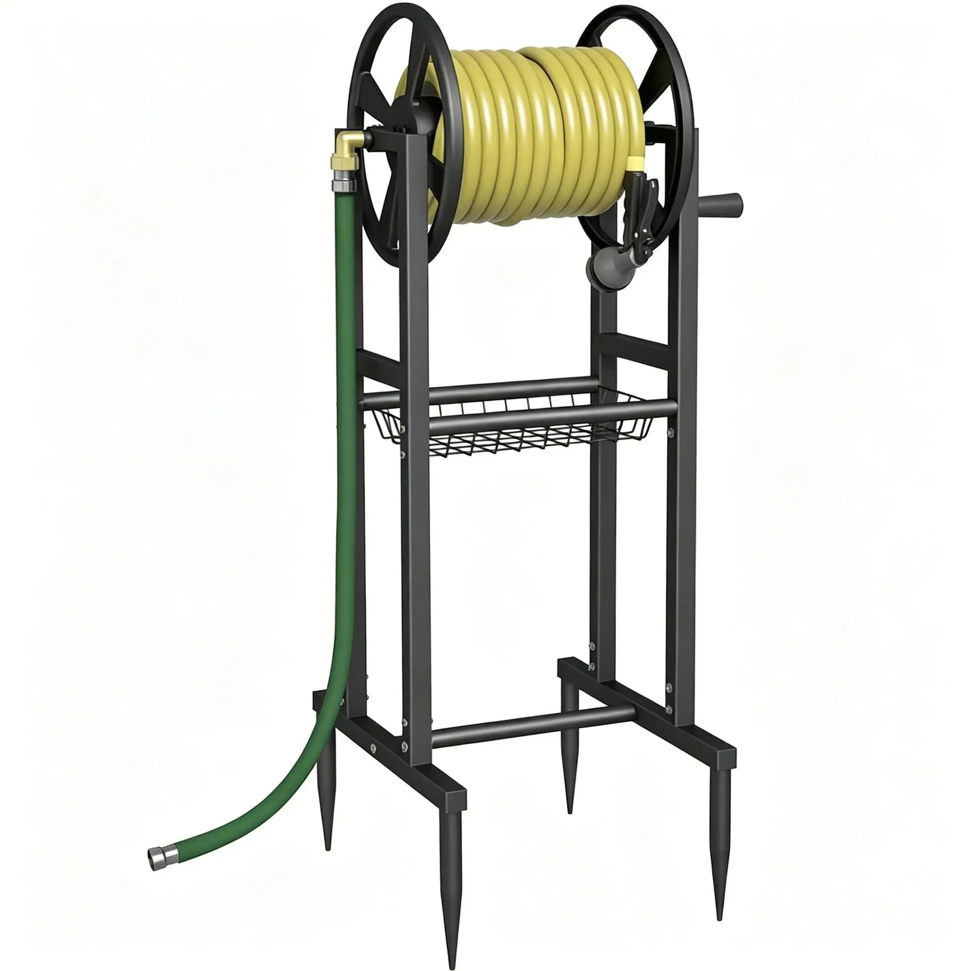 hose-reel-holder-vertical-water-hose-holder-with-storage-rack
