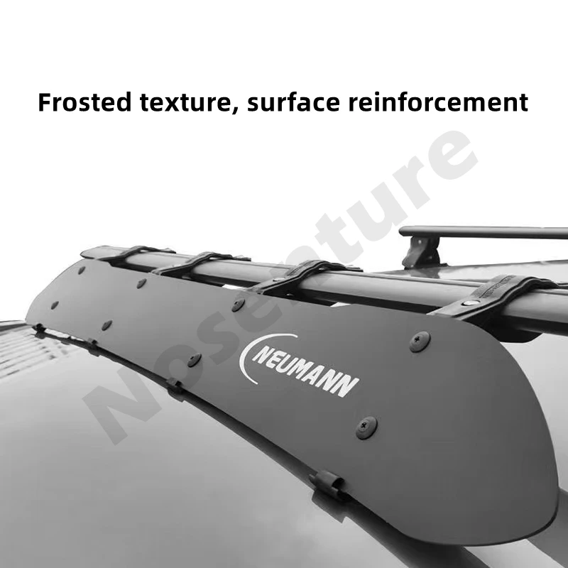 Car Rack Wind Fairing Car Top Luggage Holder Roof Rack Crossbars Spoiler Composite Panel WindShield Fairing Minimize Wind Noise