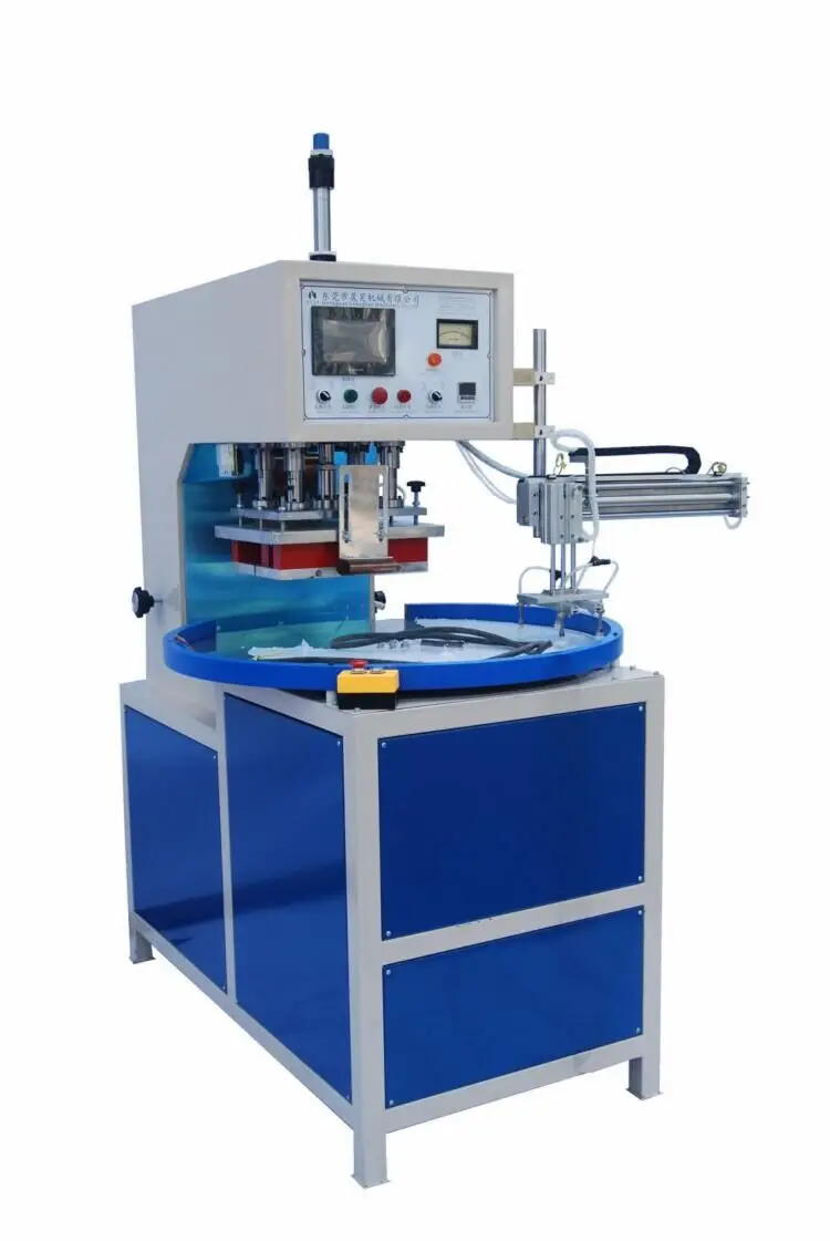 Picture 4: High frequency welding machine for label printing machine, marking embossed plastic welding high frequency plastic welding