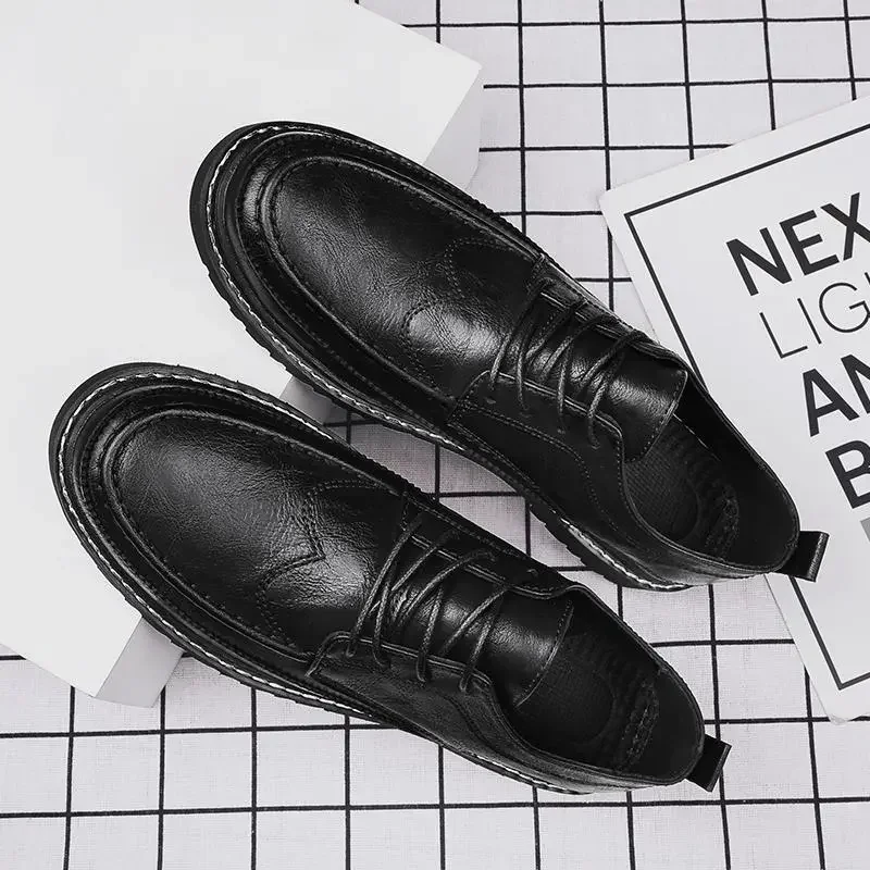 

Business Men's Men's Business Retro Driving Men's Office Social Derby Shoes Leisure