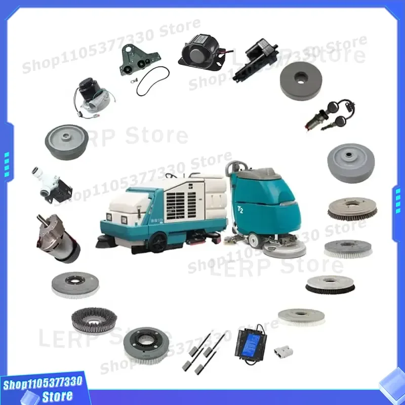 24V Water Solenoid Valve for Floor Scrubber T300E Cleaning Machine Parts Replacement 1211423 Industrial Grade Component Floor
