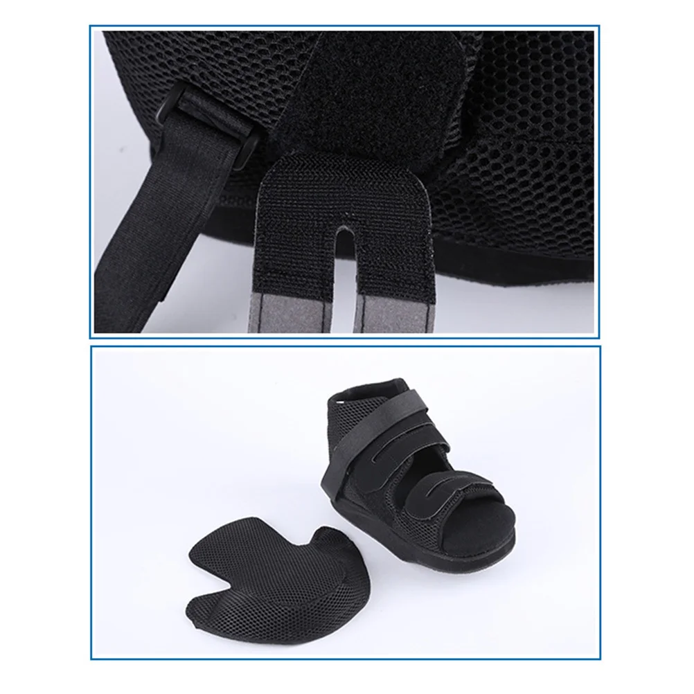 

Foot Decompression Shoes Postoperative Adjustable Size S Walking Boots for Broken Toe Foot Fractures Comfortable Stable Ankle