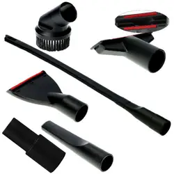 6Pcs/Set 35MM Nozzle Suction Brush Head Vacuum Cleaner Dusting Crevice Stair Tool Kit For Karcher Miele AEG For Bosch Siemens