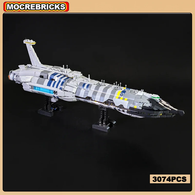 

Space Movie UCS Collection Invisible Hand Star Battleship Providence-class Dreadnought Building Blocks Model Bricks Toys Gifts