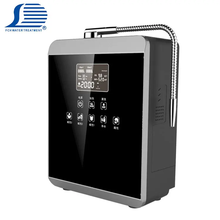 Superseptember tabletop electrolysis acidic water machine prime cheap water ionizer alkaline water purifier