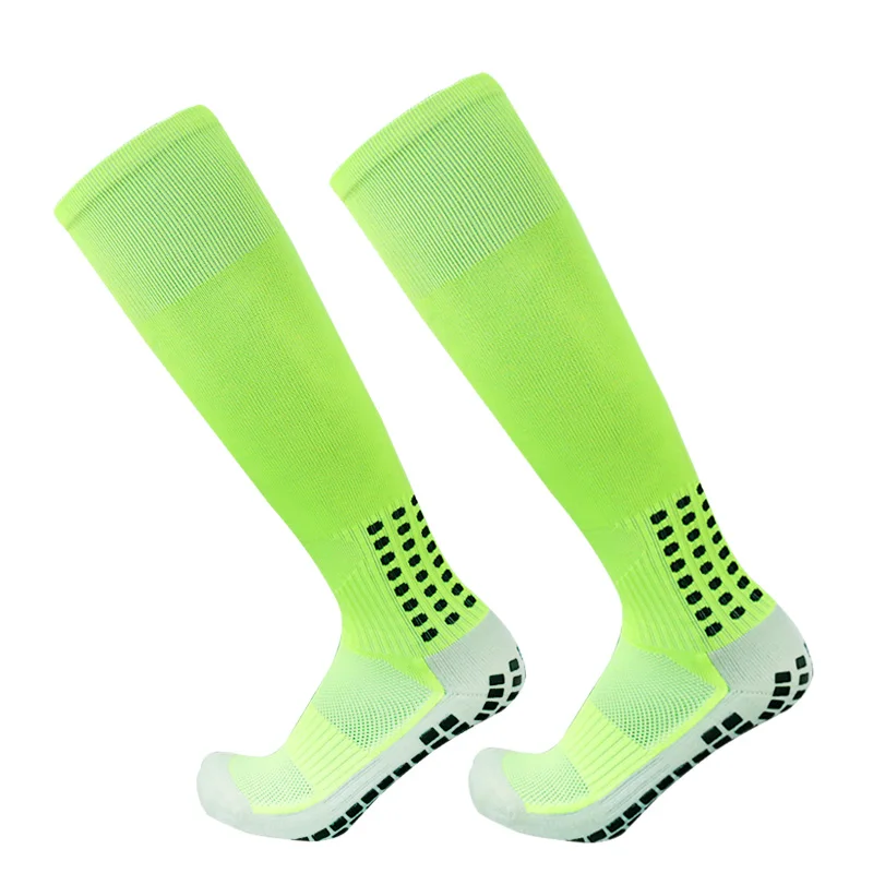 Long Football Socks and knee Men Women Soccer Socks Long Sports Silicone Anti Slip Grip Calcetas Antideslizantes De Futbol