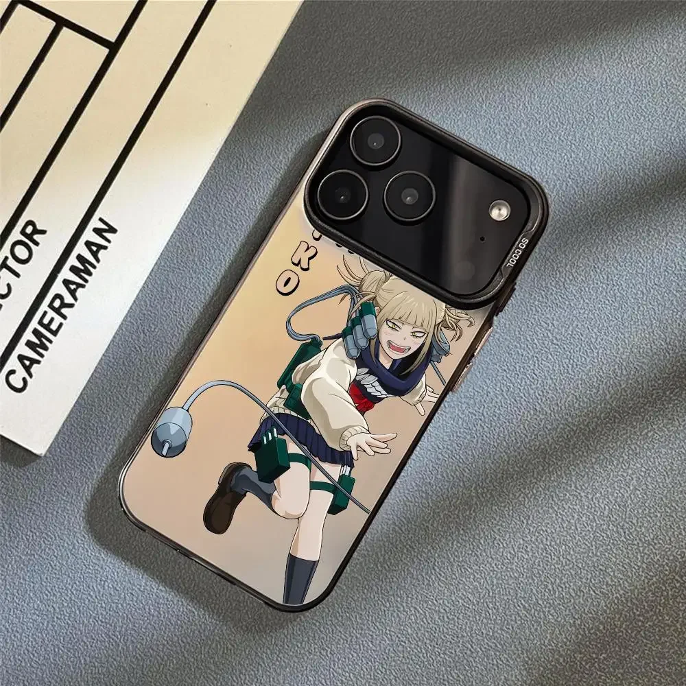 Himiko Toga A-Academia Hero Cassa Del Telefono Per iPhone 17 16 15 14 13 12 11 Pro Max Air Matte Laser Aurora Antiurto Funda PIKPAKA