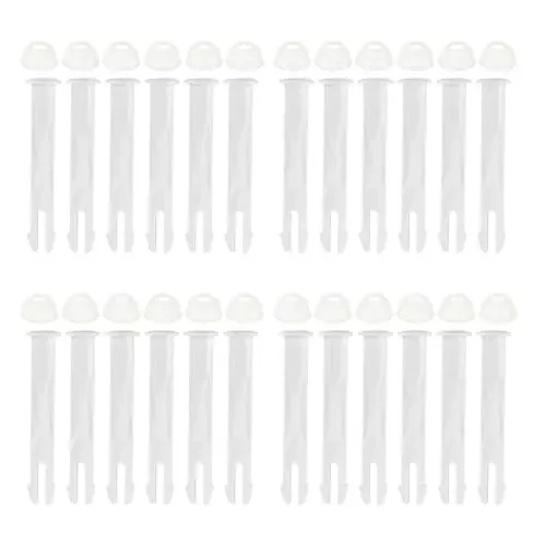 

12set Pool Connectors And Rubber Seals For Frame Pools Easy Install 2.36inch/6cm Replacement For Frame And Round Pools