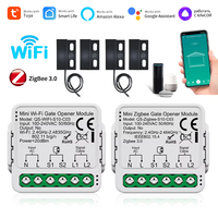 Smart Tuya WiFi Zigbee Garage Door Opener Module Gate Remote Control Smart Life APP Alexa Google Assistant Alice Voice Control