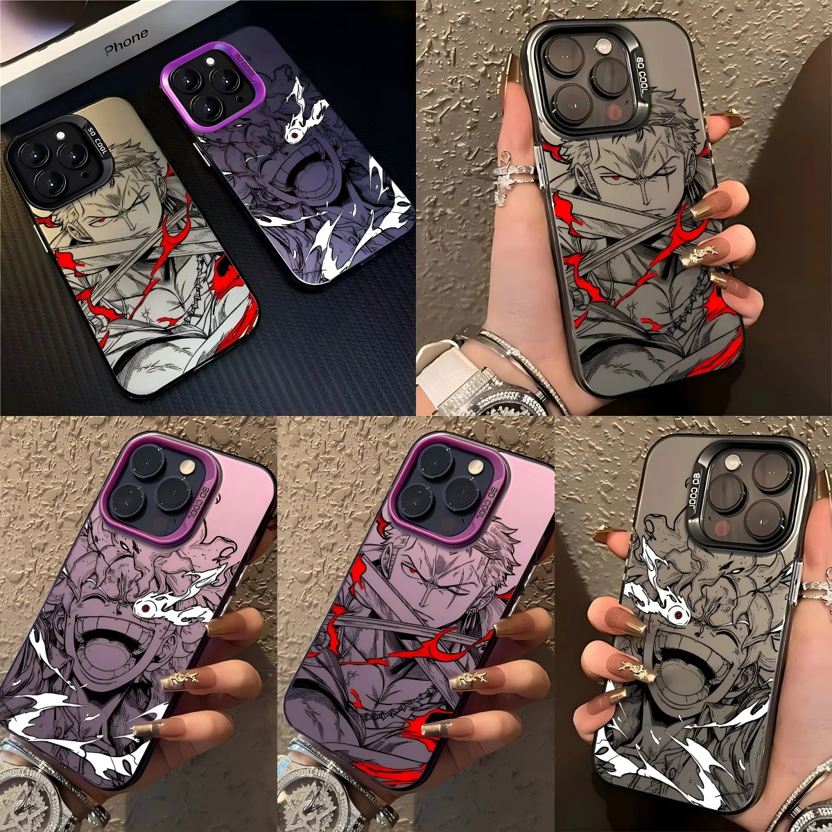 OnesPieces Luffys Zoros Phone Case for Samsung Galaxy A37 A57 A17 A07 A16 A06 A35 A55 A25 A05S A15 A56 A54 A36 A34 A24 A26 4G 5G