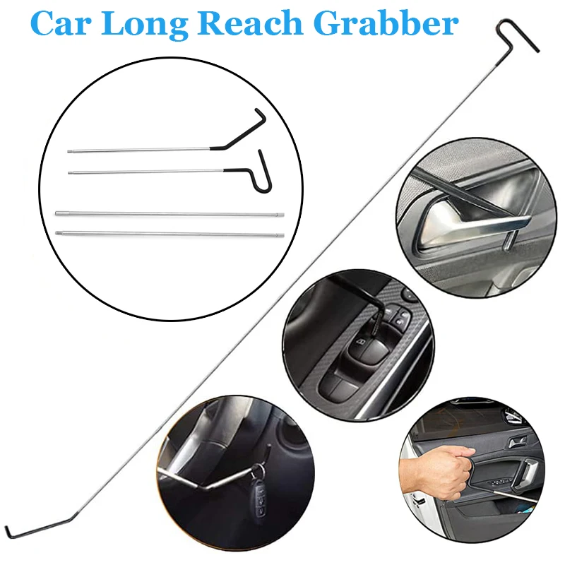 Car Tool Kit Door Open Grabber Lockout Lock Pick Set Long Range Reach Hooking Key Lost In Truck for Tesla Model 3 / Y